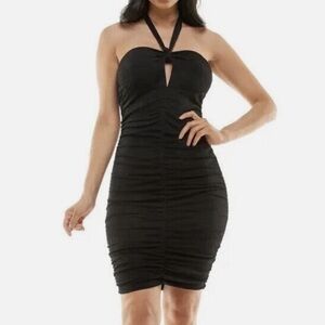 Slinky Black Mini Dress